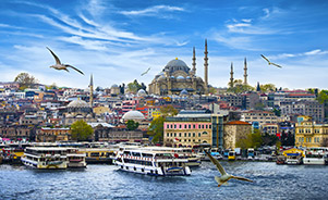 La Mezquita Azul, en Estambul
